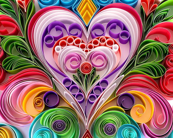 1000pc - Paper Hearts